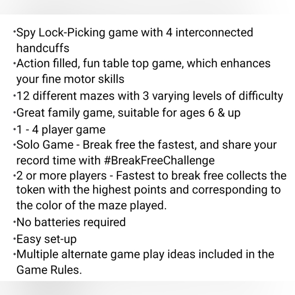 Spy Code Break Free Game - Picture 4 of 4